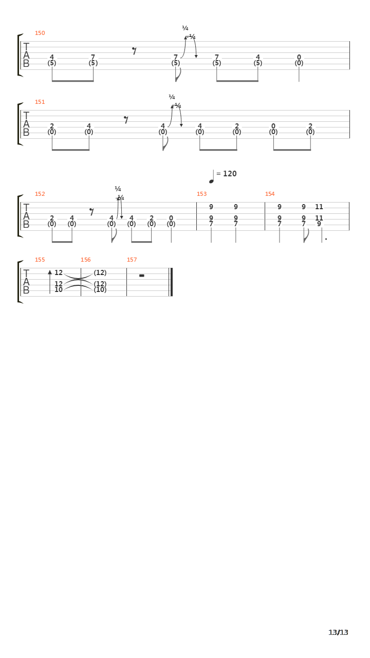 Substitution吉他谱