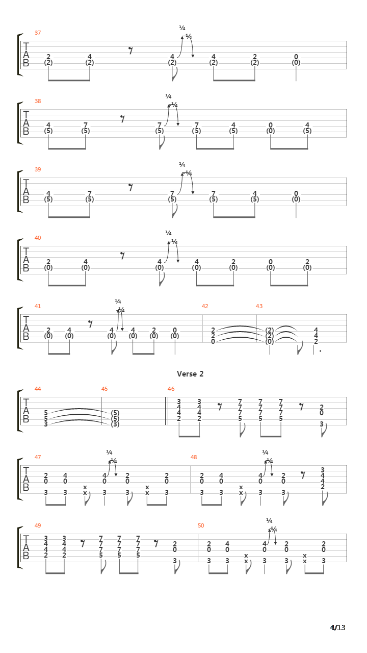 Substitution吉他谱