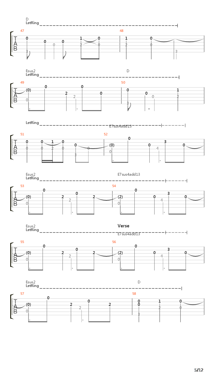 Scarborough Fair(斯卡保罗集市)吉他谱