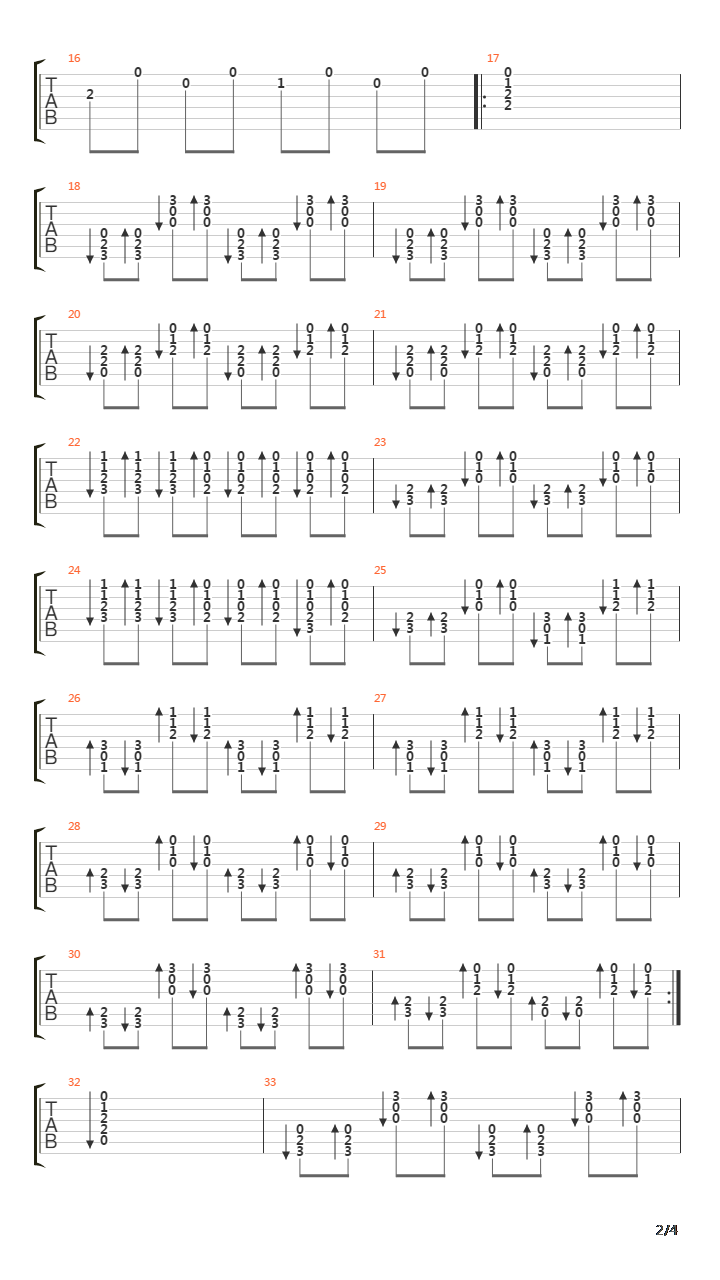 Sound Of Silence吉他谱