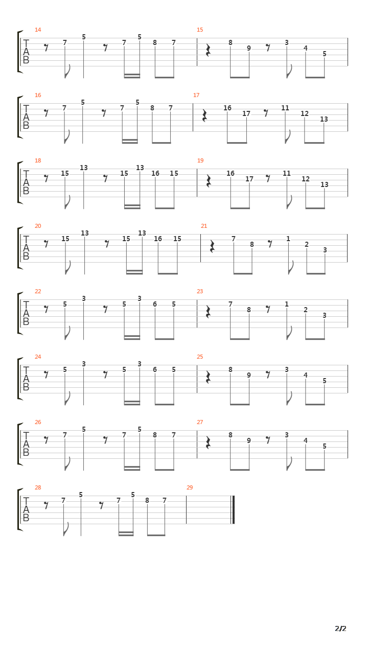 1959吉他谱