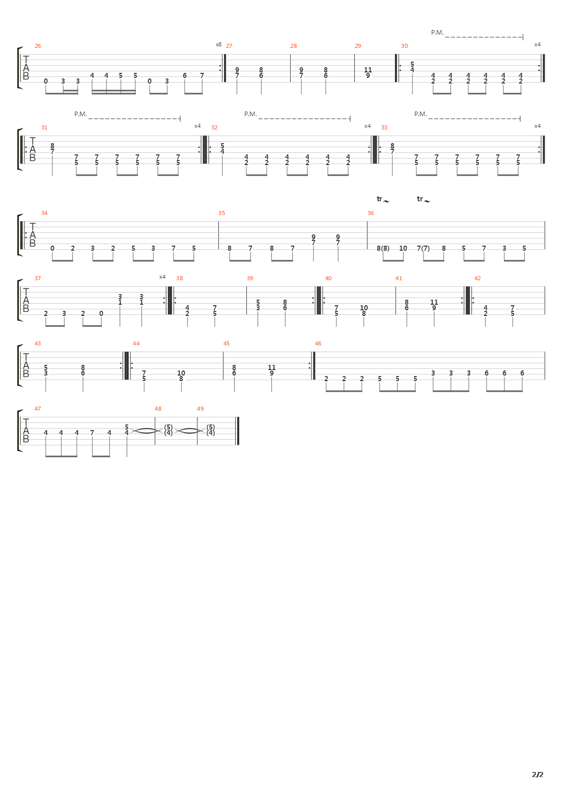 13吉他谱