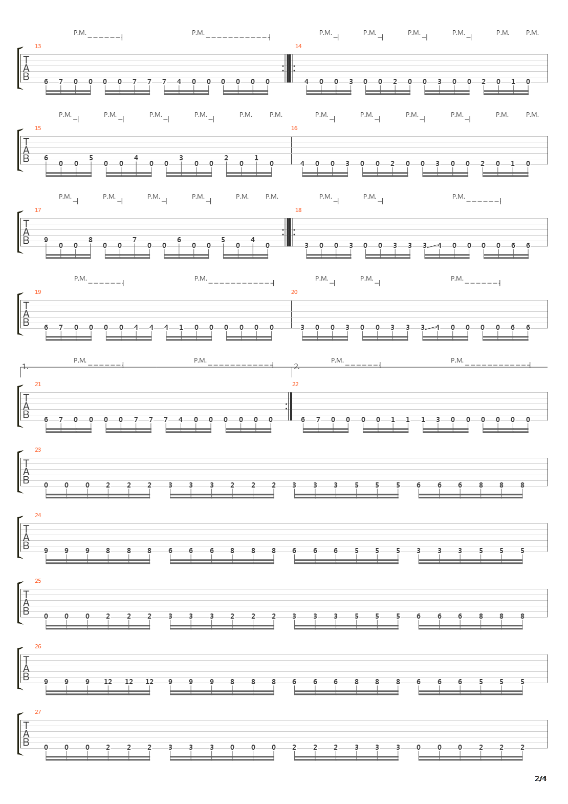 Delayed Combustion Device吉他谱