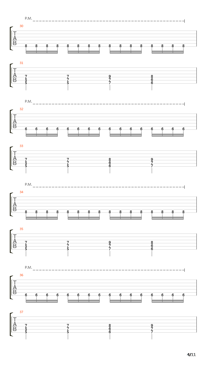 Doomsday吉他谱