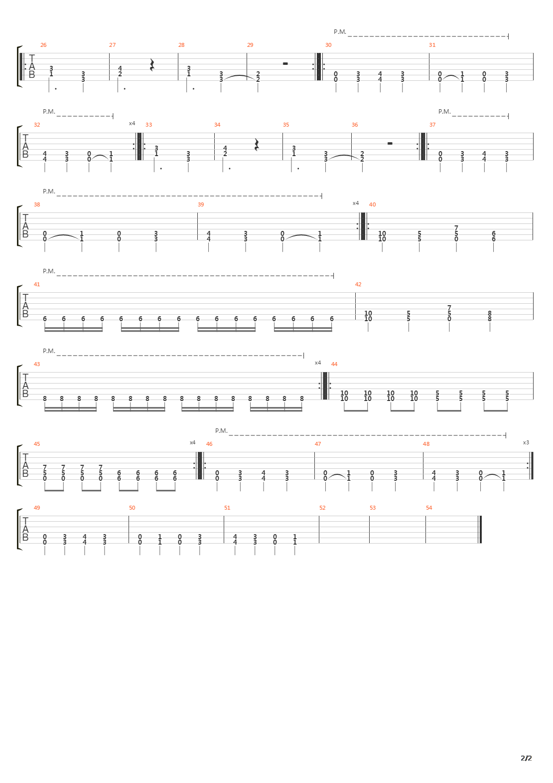 Doomsday吉他谱