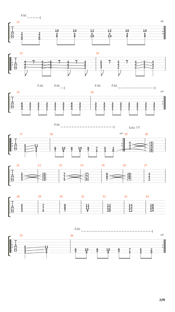 Somewhere In The Darkness吉他谱