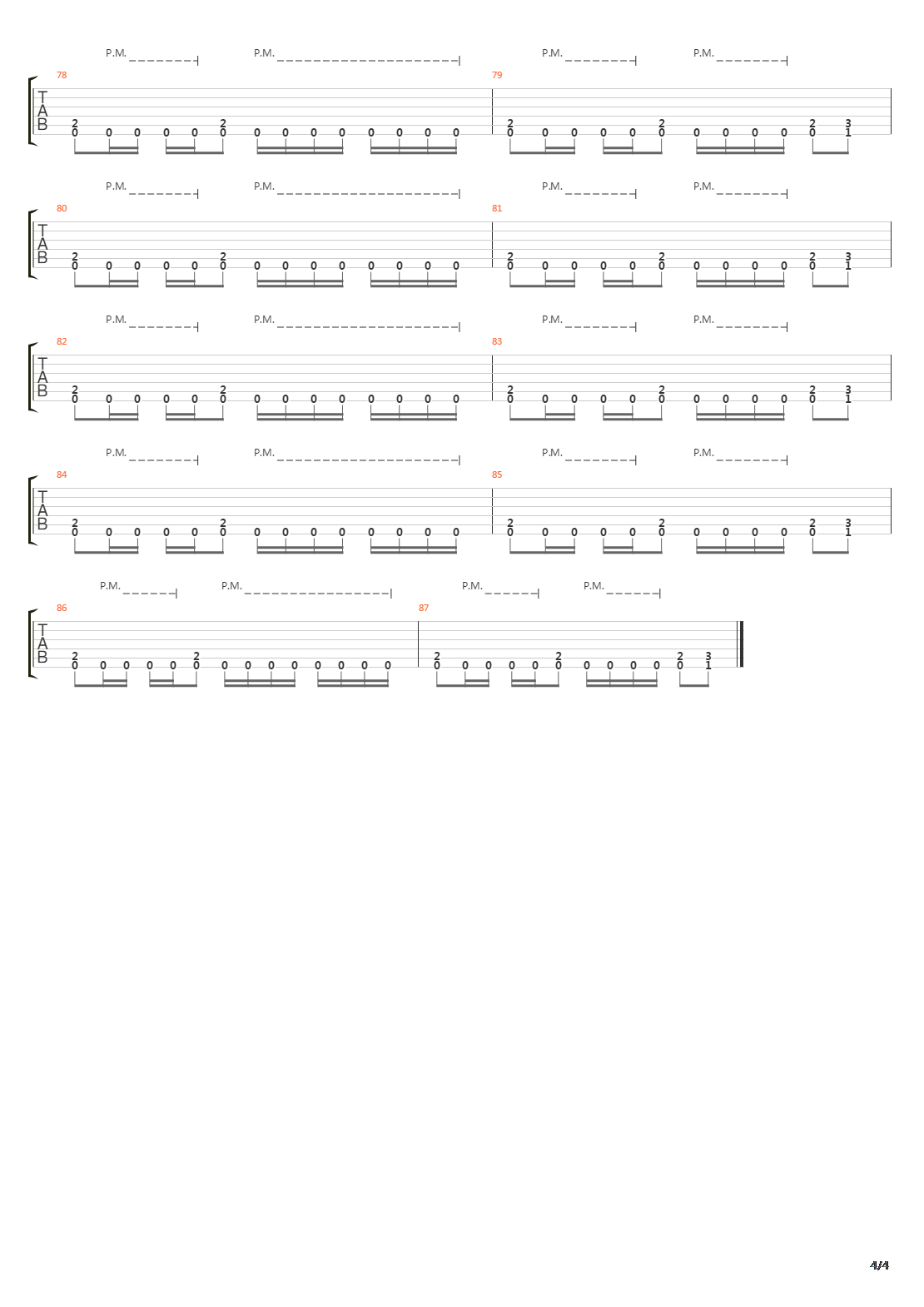 Suffering In Ecstasy吉他谱