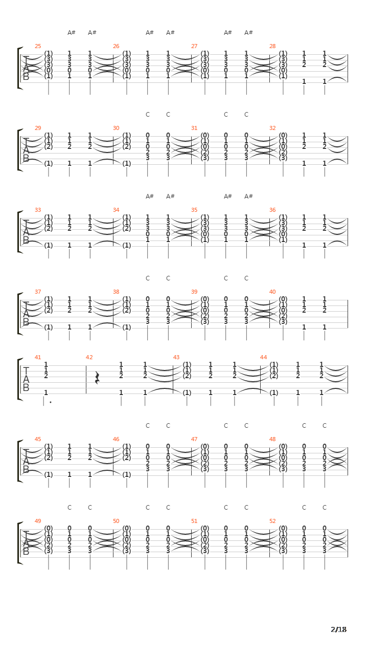 Kasposos吉他谱