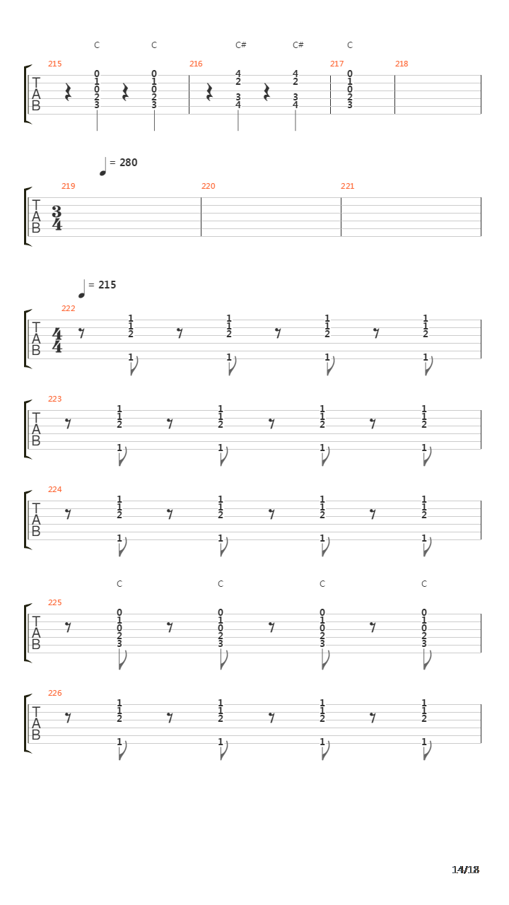 Kasposos吉他谱