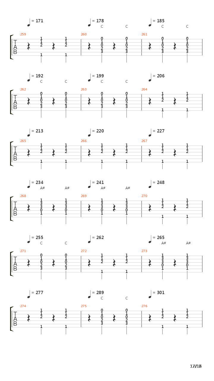 Kasposos吉他谱