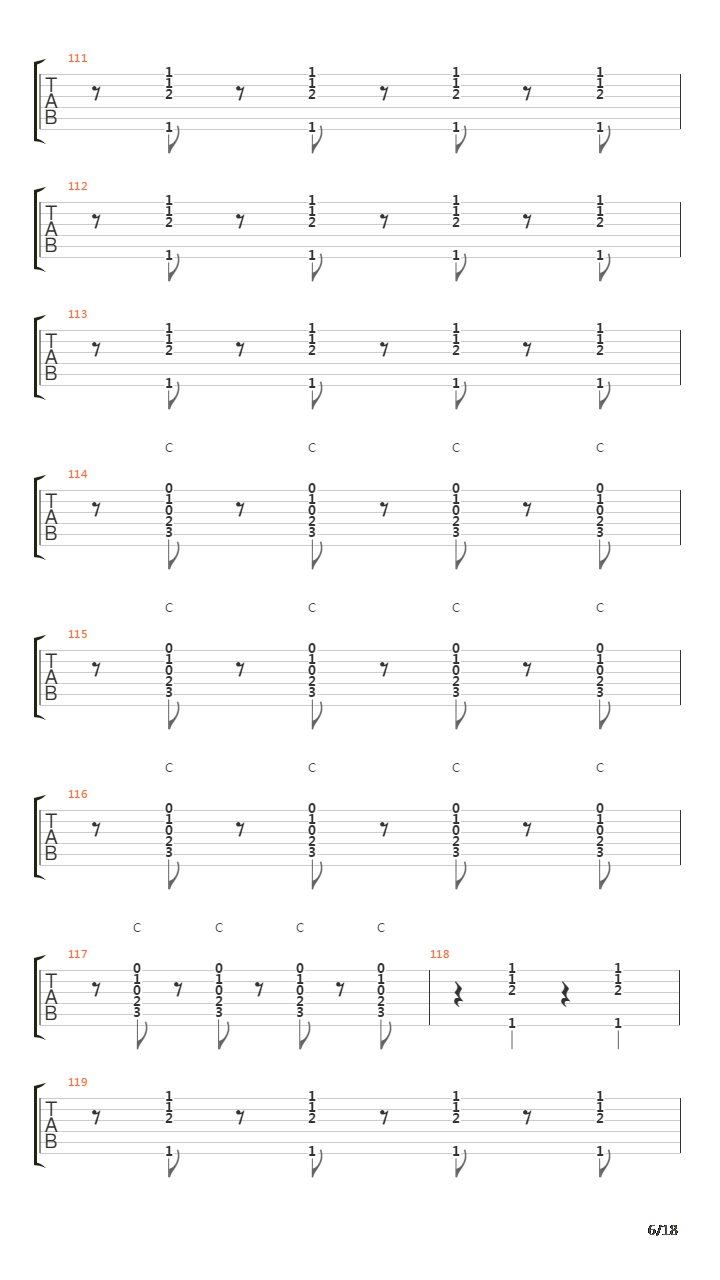 Kasposos吉他谱