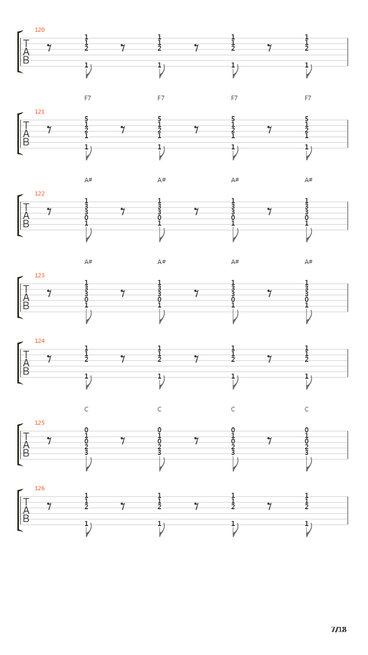 Kasposos吉他谱