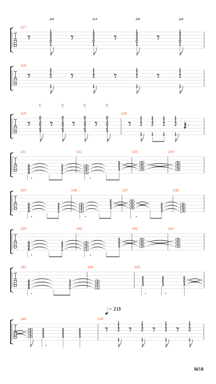 Kasposos吉他谱