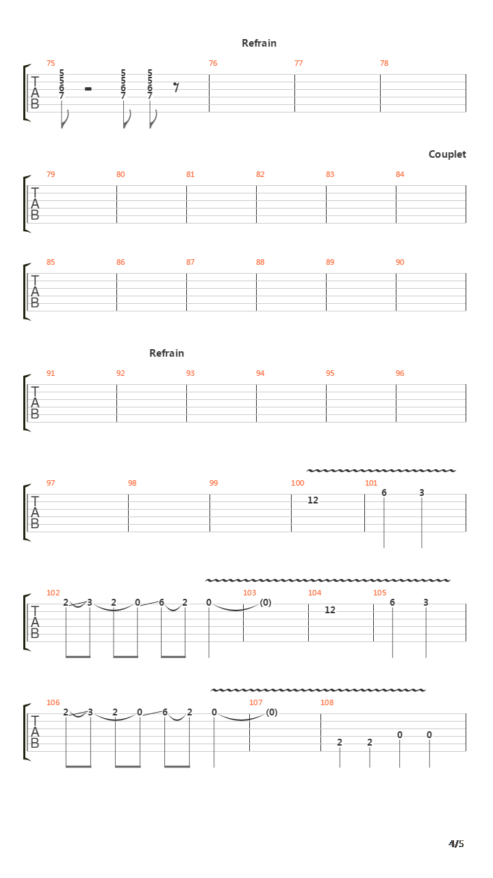 Sectas吉他谱