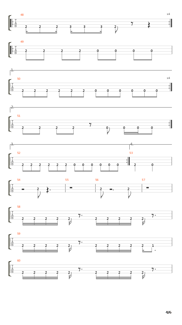 Vergenza吉他谱