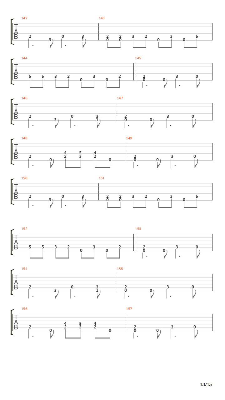 M-16吉他谱