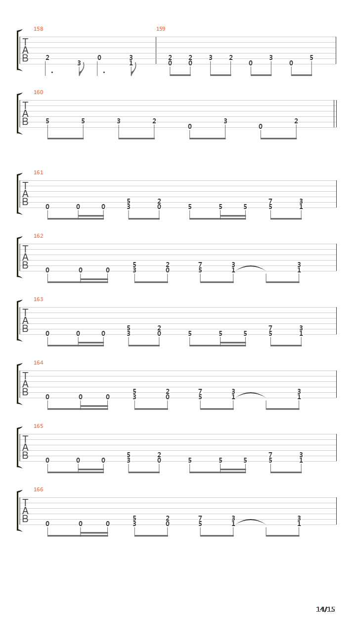 M-16吉他谱