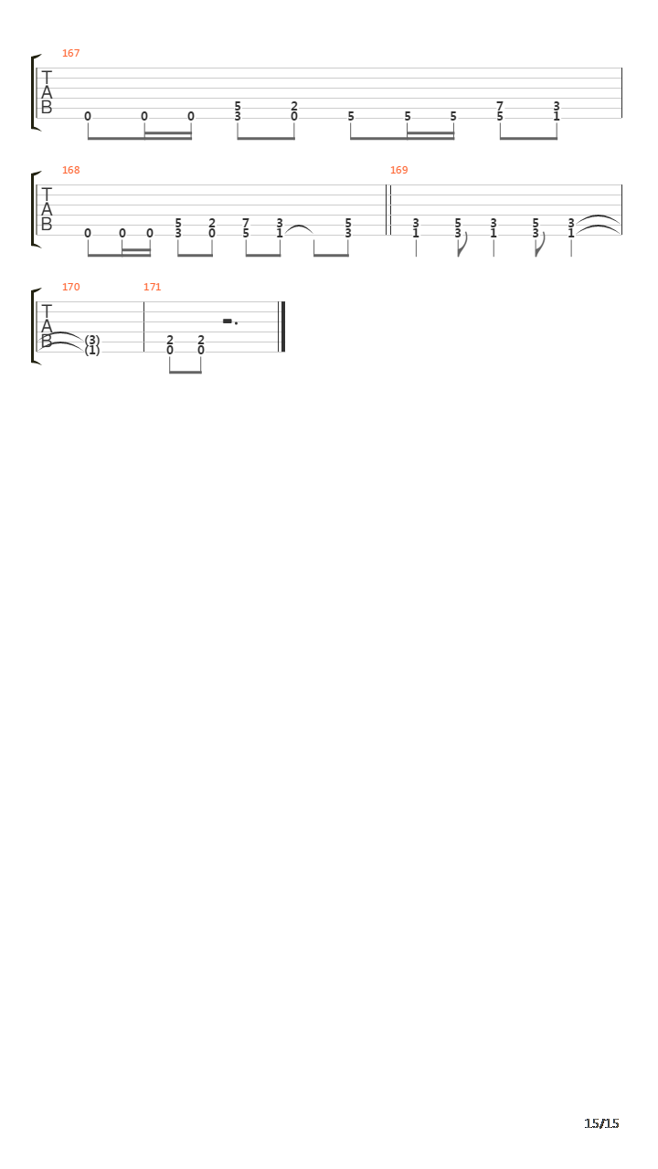 M-16吉他谱