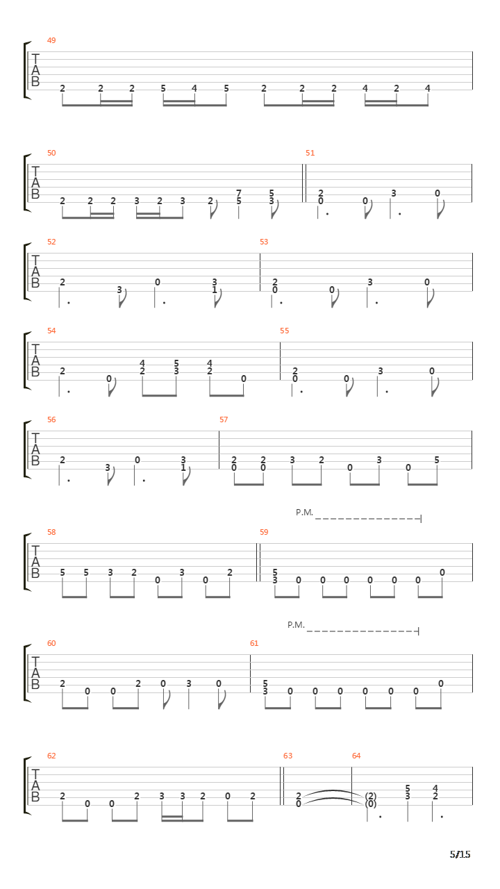 M-16吉他谱