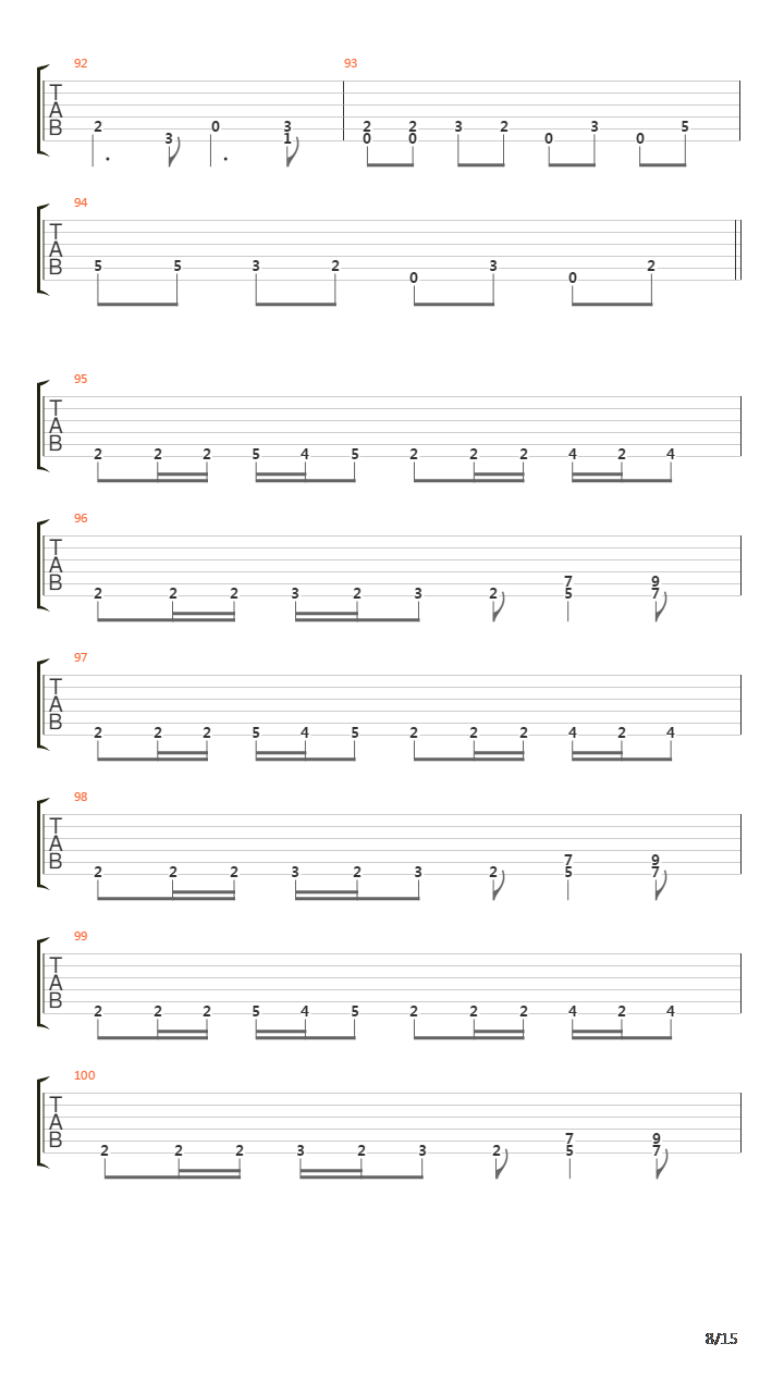 M-16吉他谱