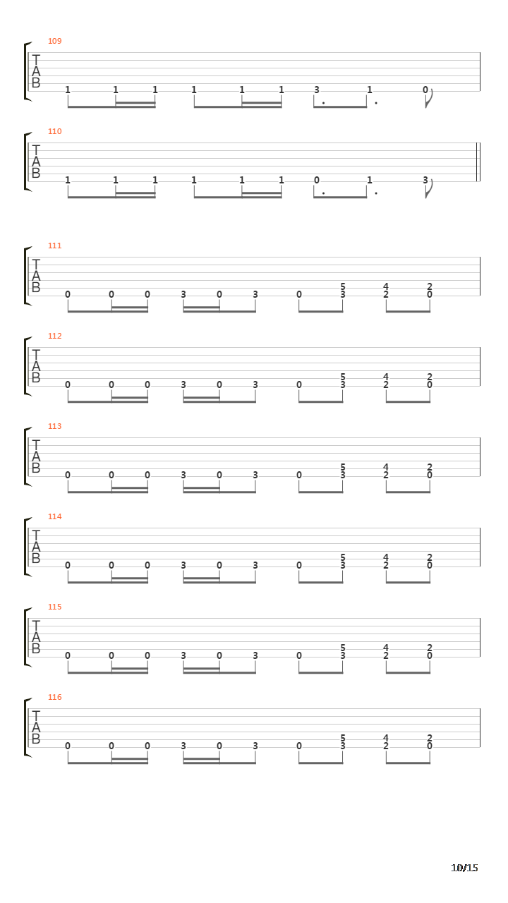 M-16吉他谱