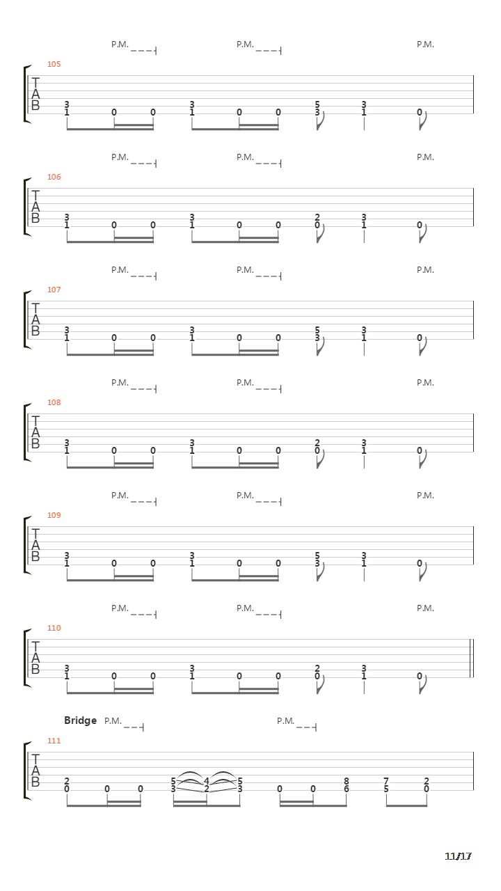 M-16吉他谱