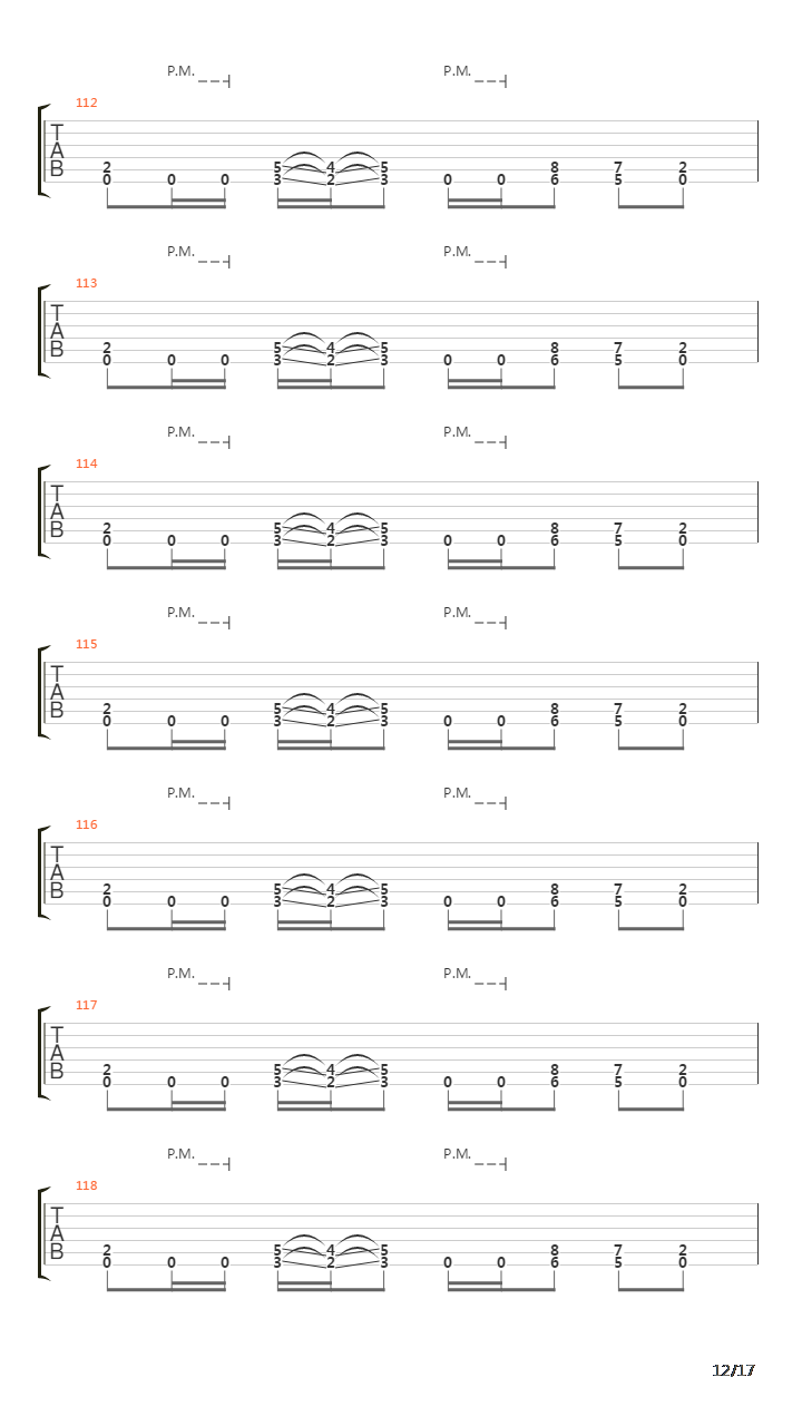 M-16吉他谱