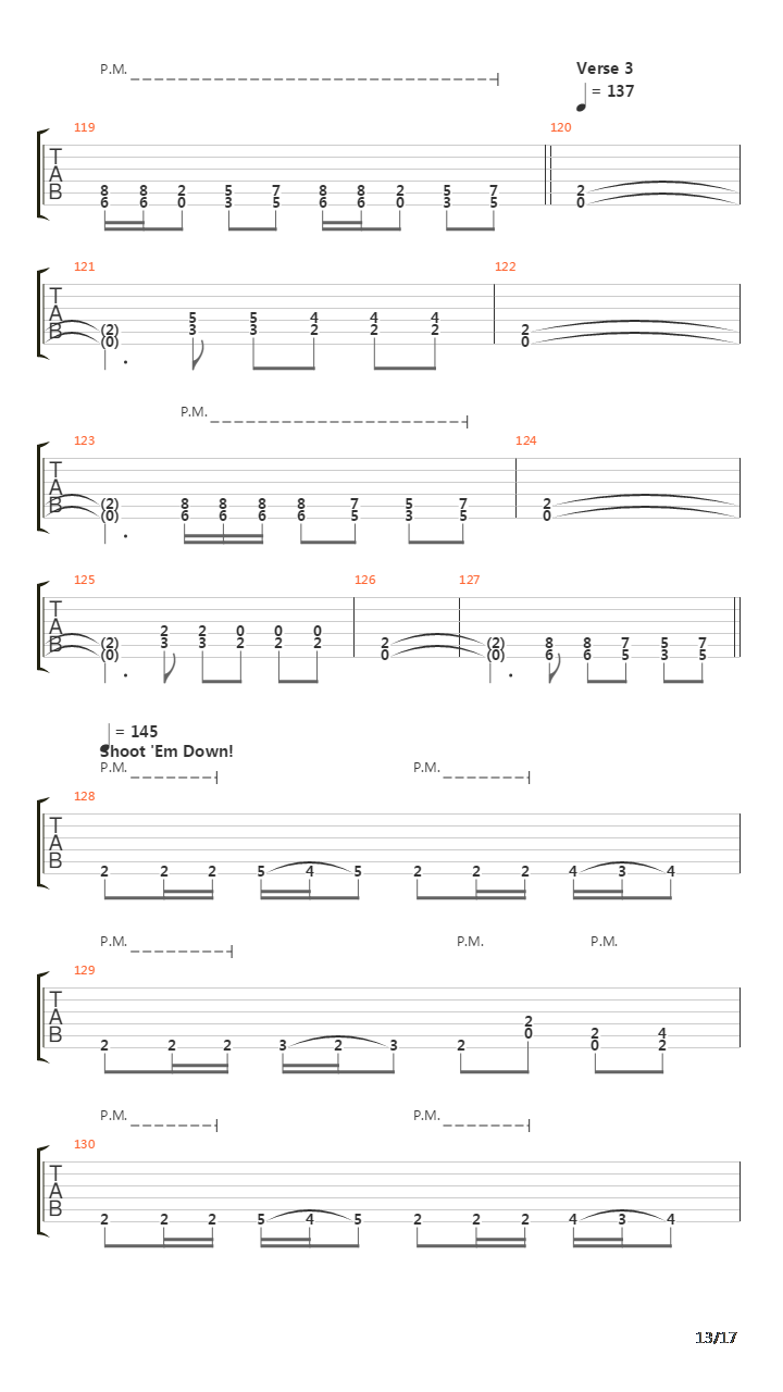 M-16吉他谱