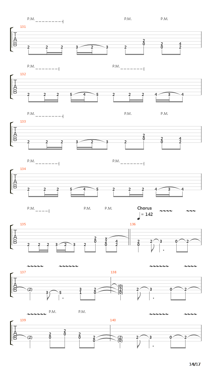 M-16吉他谱