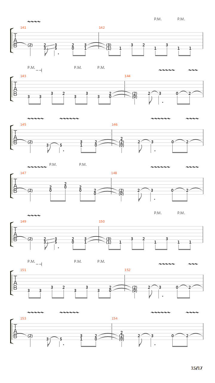 M-16吉他谱