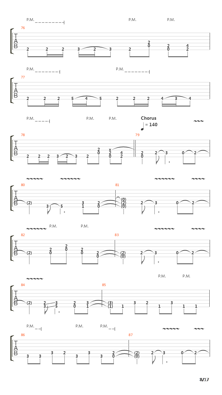 M-16吉他谱