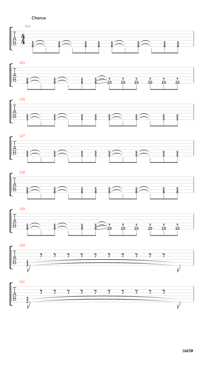 As The Sleeper Awakes吉他谱