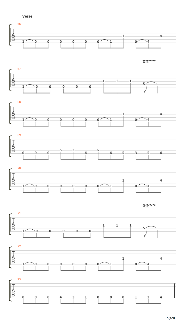 As The Sleeper Awakes吉他谱