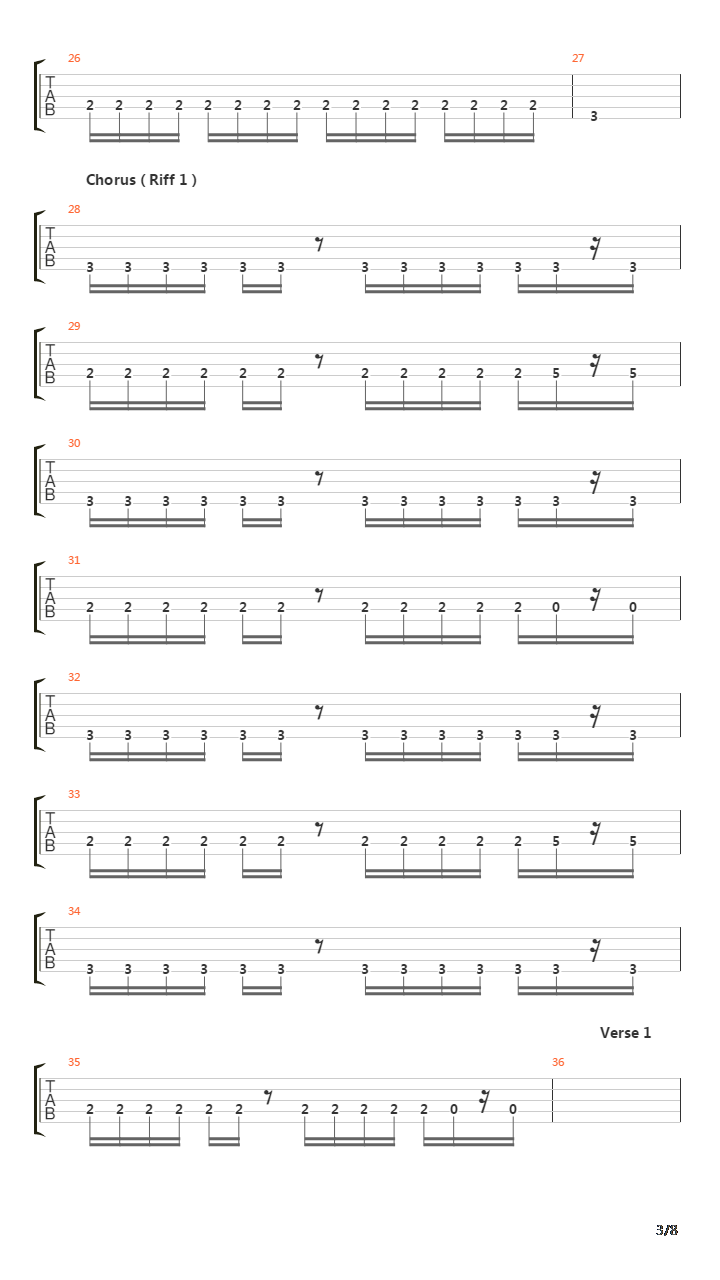 Departure Plan吉他谱