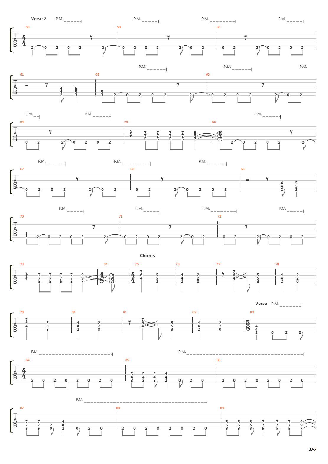 Figure Number Five吉他谱