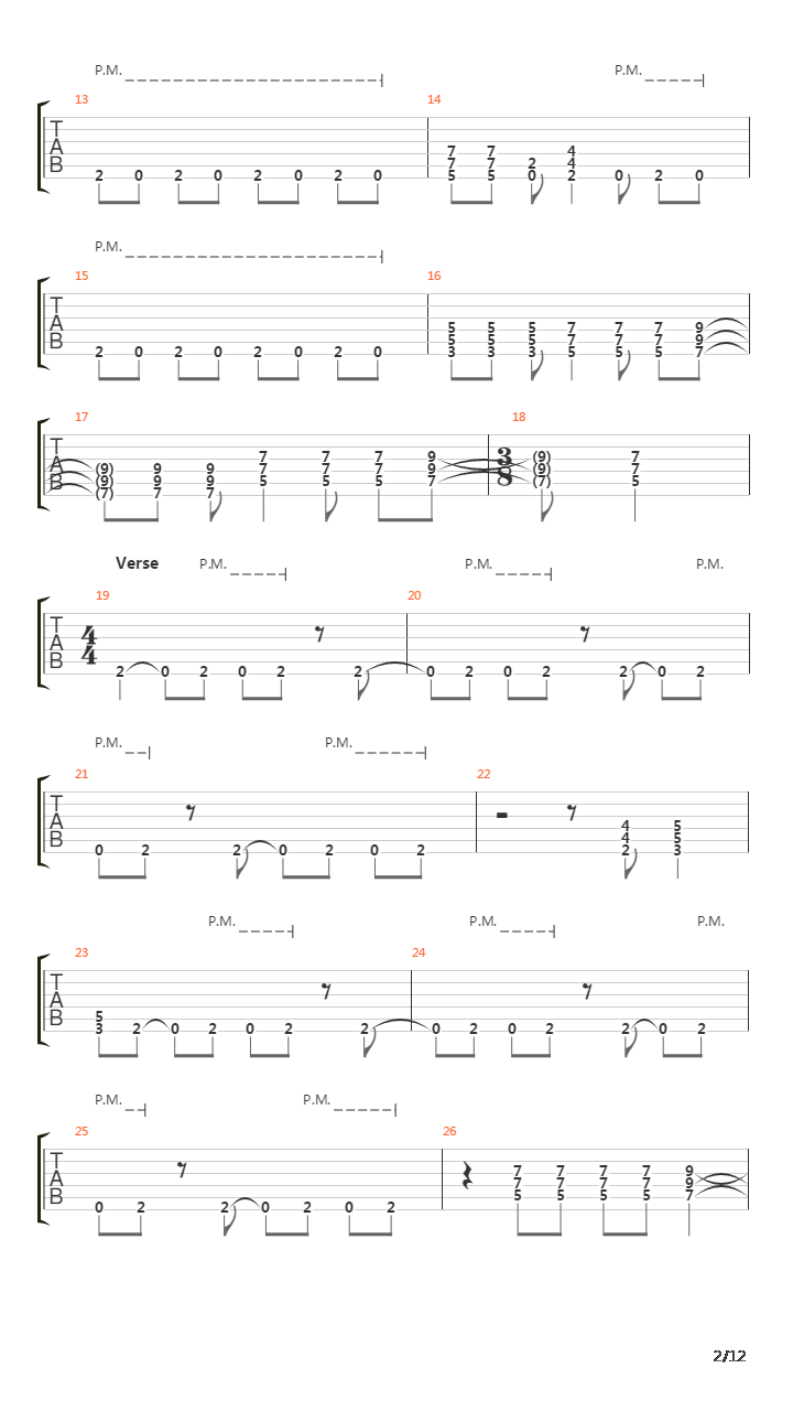 Figure Number Five吉他谱