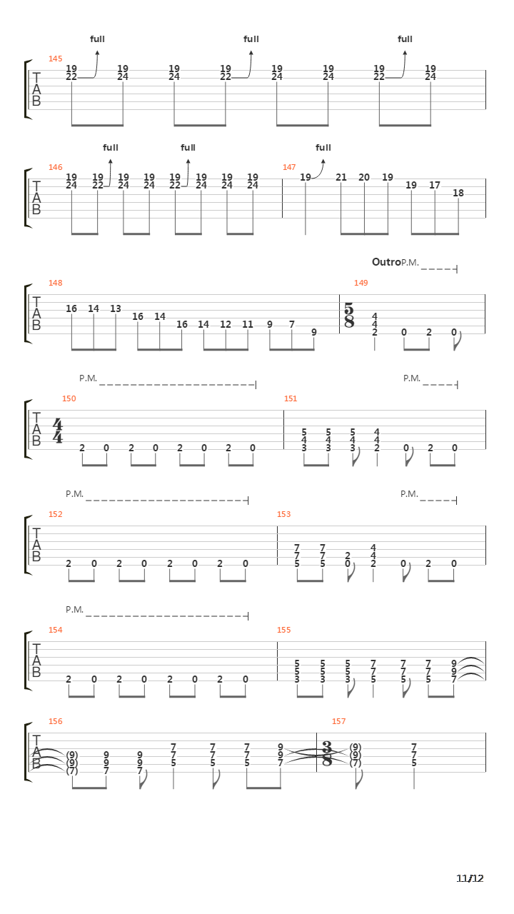 Figure Number Five吉他谱