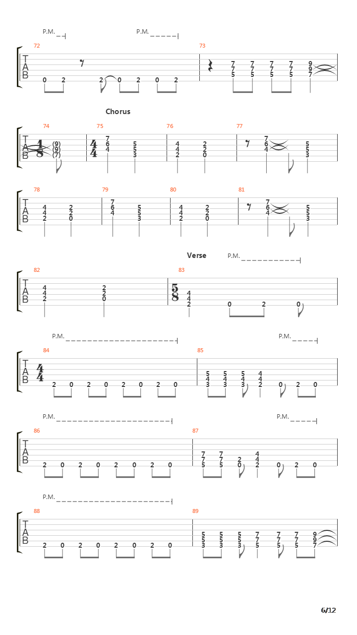 Figure Number Five吉他谱