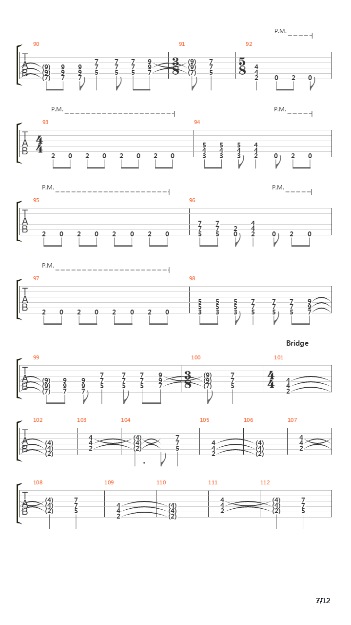 Figure Number Five吉他谱