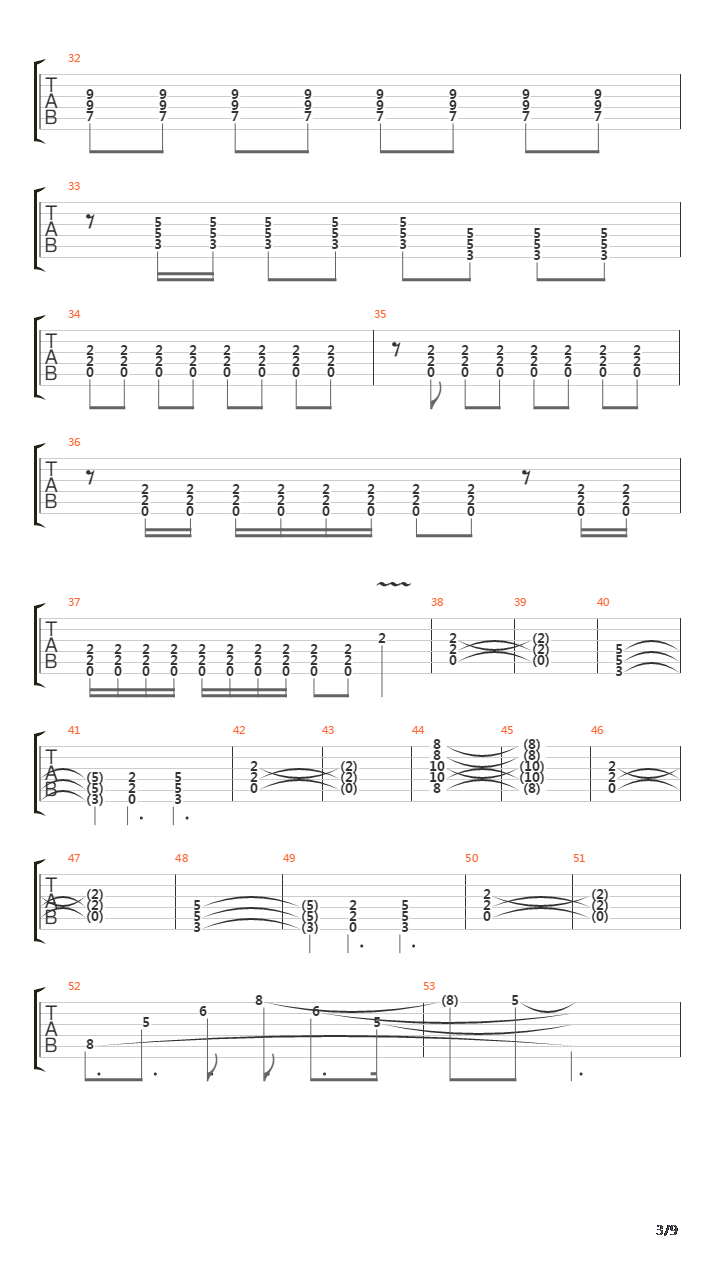 Martyr吉他谱