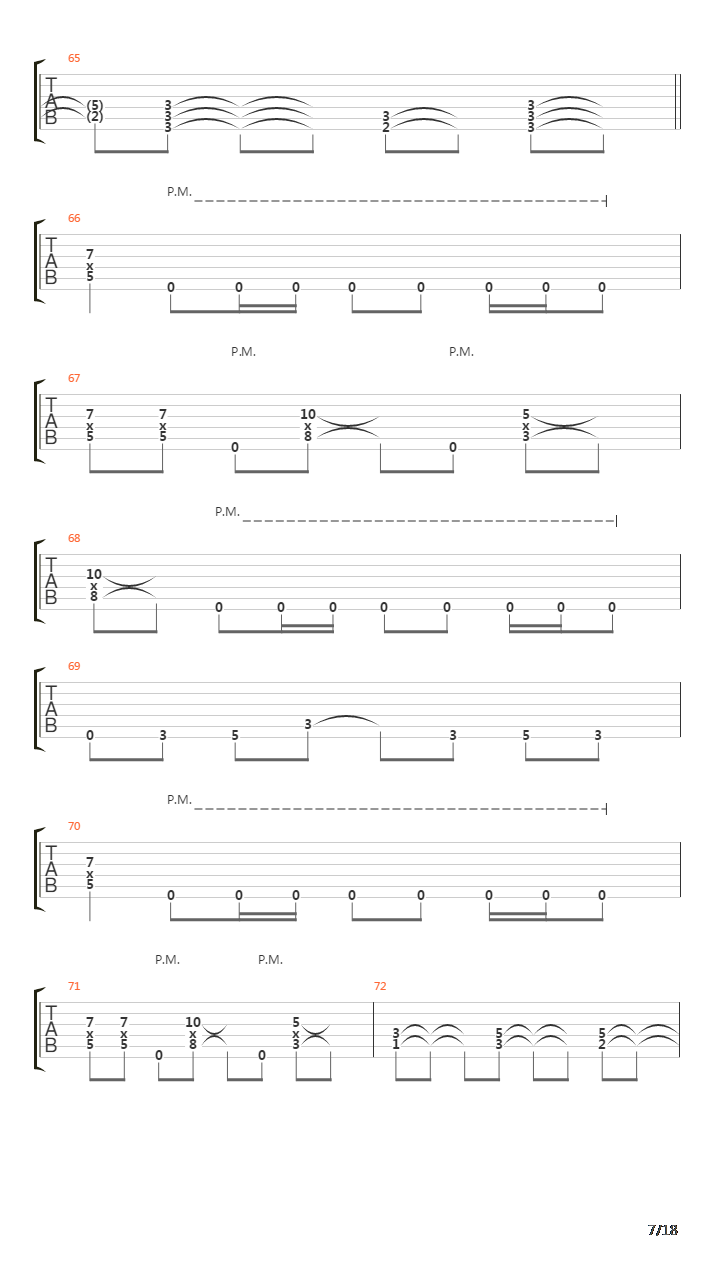 Spectrum Of Eternity吉他谱