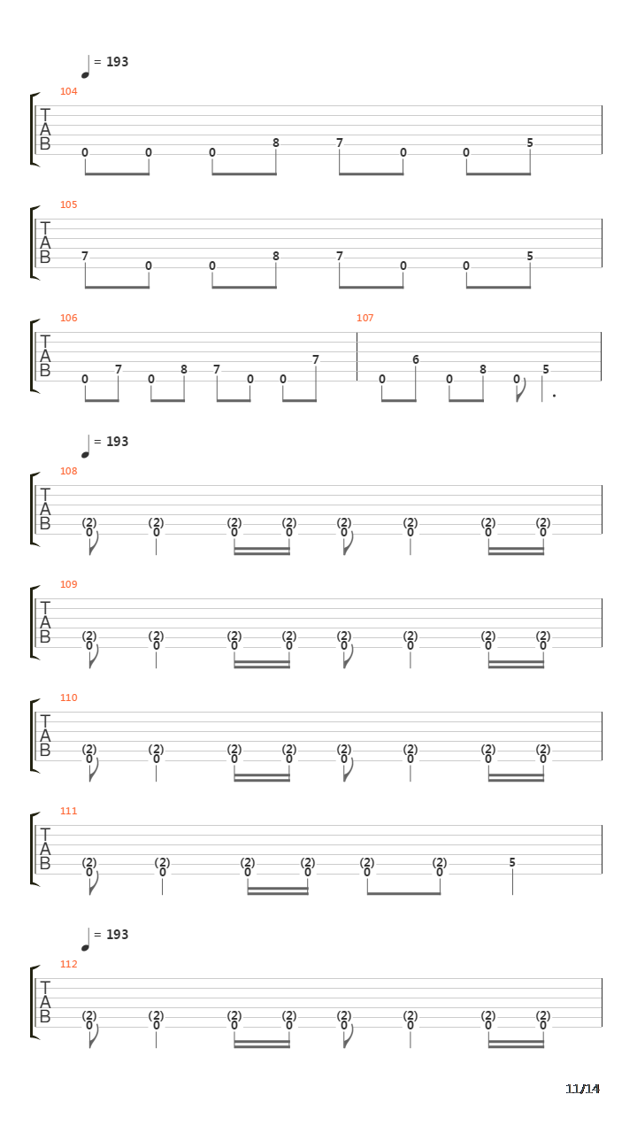 Structure Divine吉他谱