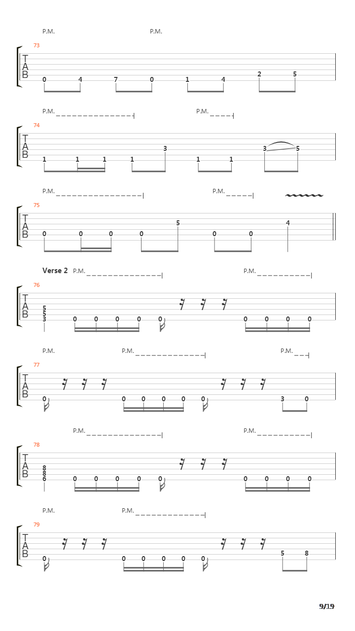 The Pittsburgh Syndrome吉他谱