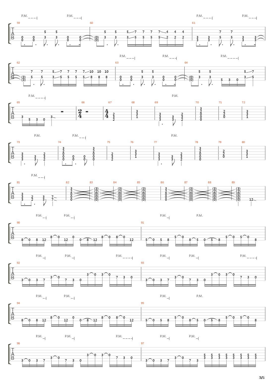 The Thrill吉他谱