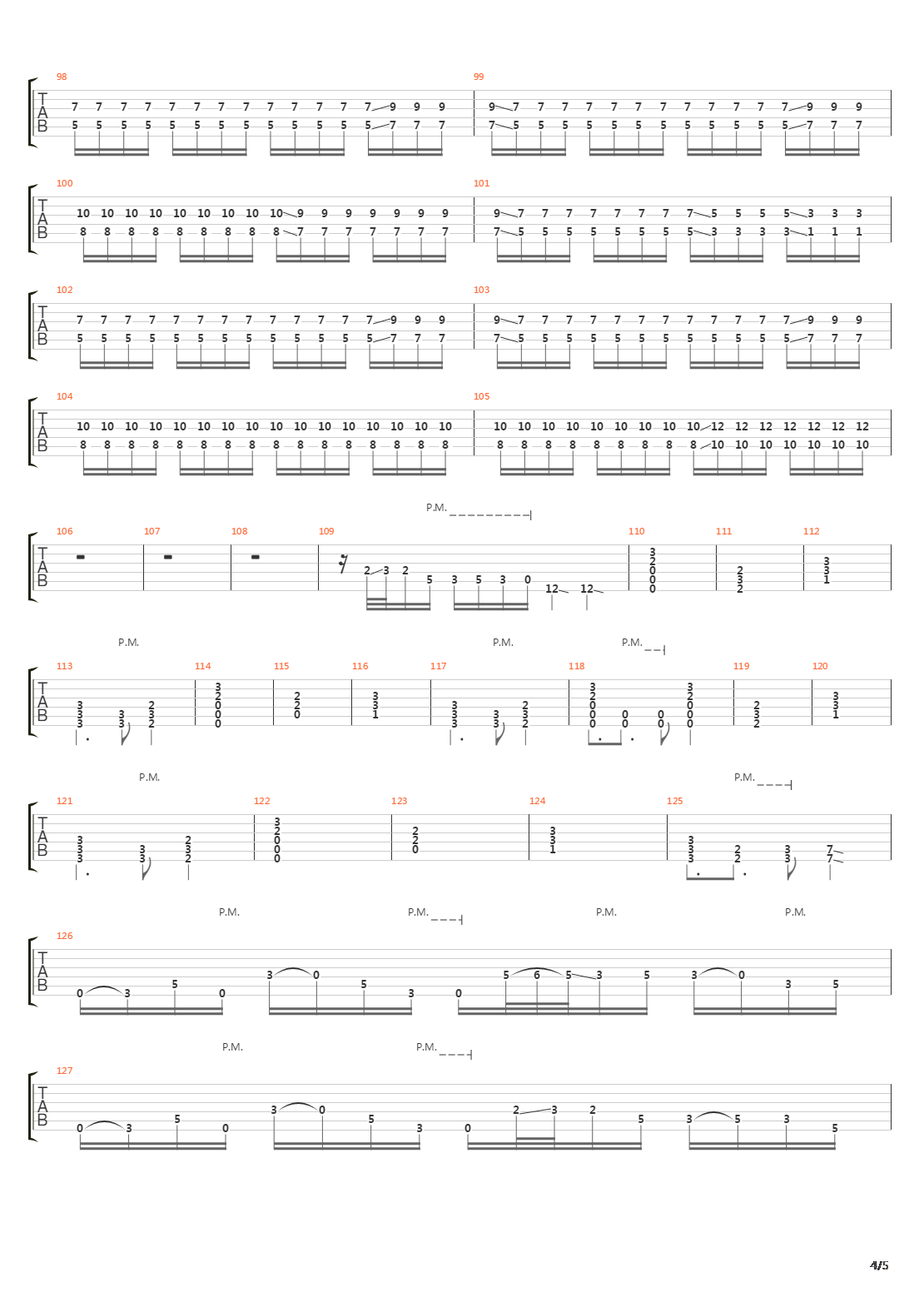 The Thrill吉他谱