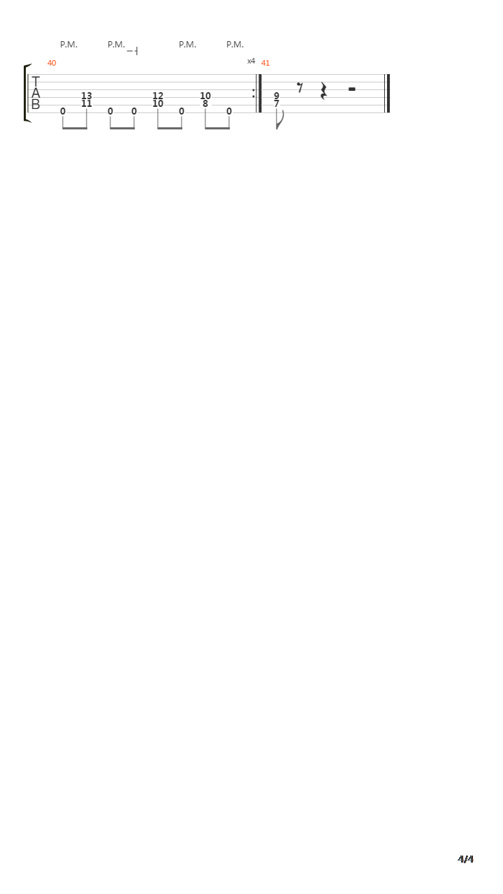Carved Inside吉他谱