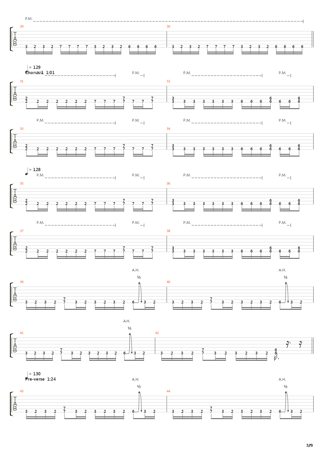 Doom吉他谱
