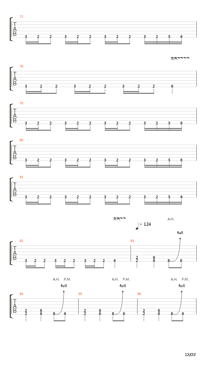 Doom吉他谱