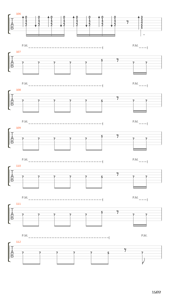 Doom吉他谱