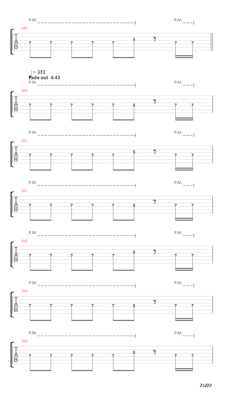Doom吉他谱
